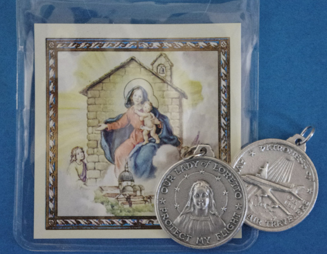 Our Lady of Loretto Air Travel Medal